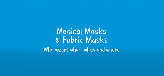 Medical and fabric masks: who wears what when?