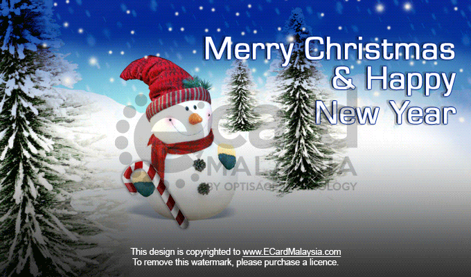 Christmas ECard Design 7 | Christmas & New Year Animated eCards Design