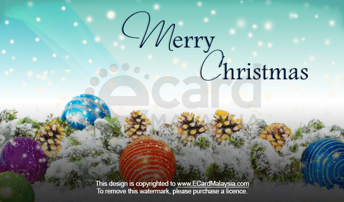 Christmas ECard Design 8 | Christmas & New Year Animated eCards Design