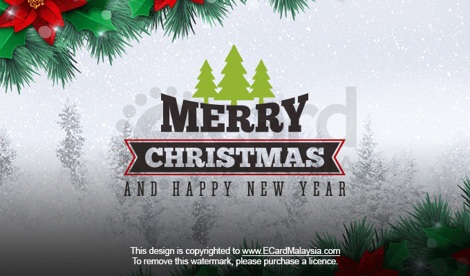 Christmas ECard Design 36 | Christmas & New Year Animated eCards Design