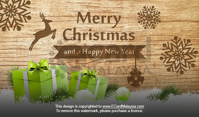 Christmas ECard Design 47 | Christmas & New Year Animated eCards Design
