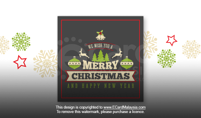 Christmas ECard Design 48 | Christmas & New Year Animated eCards Design