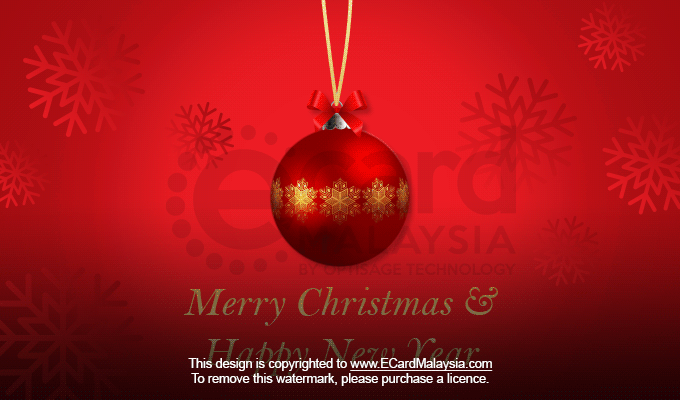 Christmas ECard Design 50 | Christmas & New Year Animated eCards Design