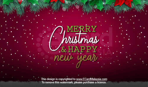 Christmas ECard Design 62 | Christmas & New Year Animated eCards Design