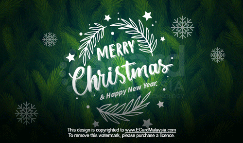 Christmas ECard Design 70 | Christmas & New Year Animated eCards Design