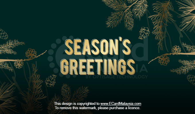 Christmas ECard Design 73 | Christmas & New Year Animated eCards Design