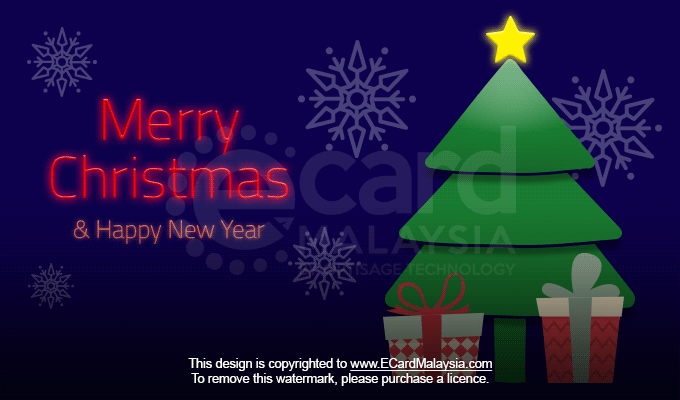 Christmas ECard Design 81 | Christmas & New Year Animated eCards Design