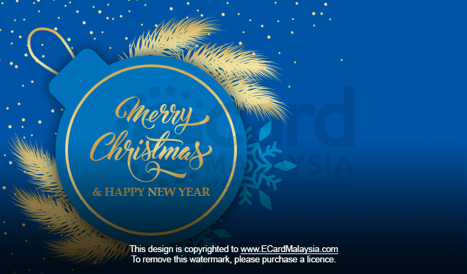 Christmas ECard Design 95 | Christmas & New Year Animated eCards Design