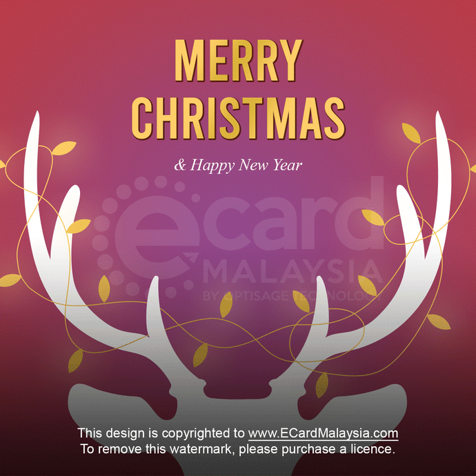 Christmas ECard Design 119 | Christmas & New Year Animated eCards Design